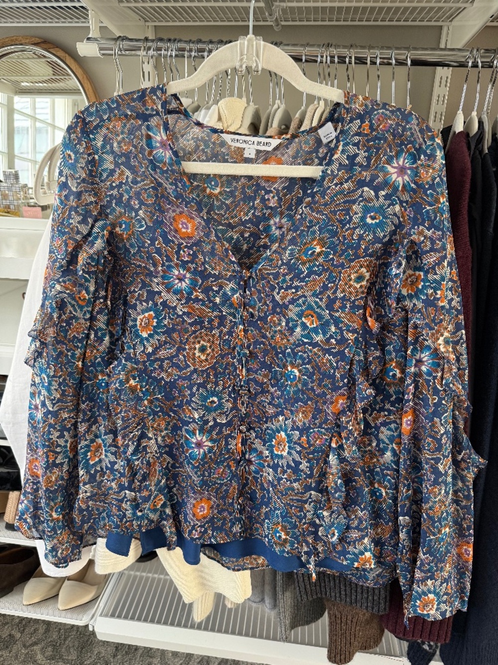 Veronica Beard Blanchett Silk blouse